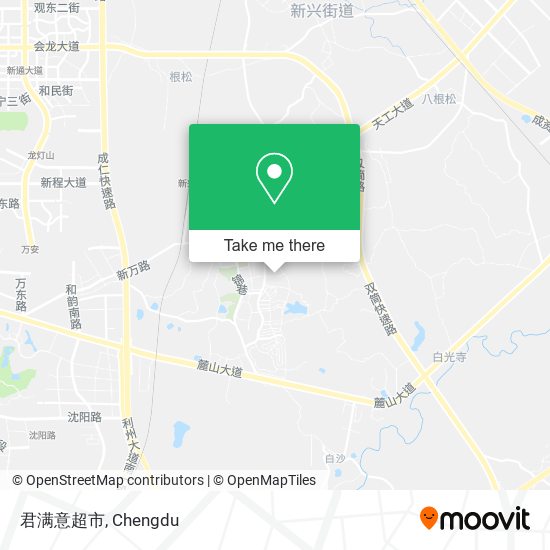 君满意超市 map