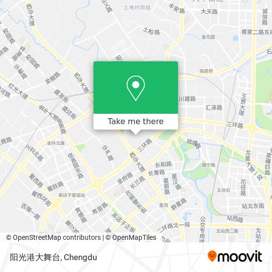 阳光港大舞台 map