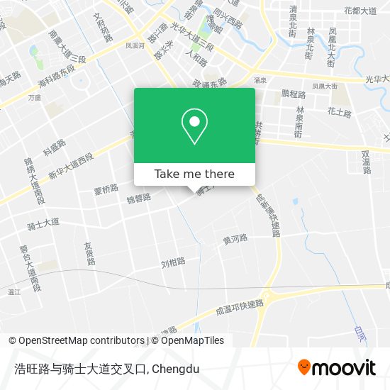浩旺路与骑士大道交叉口 map