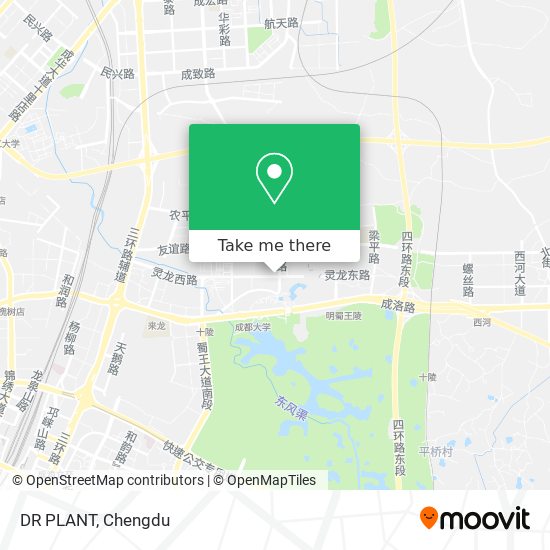 DR PLANT map