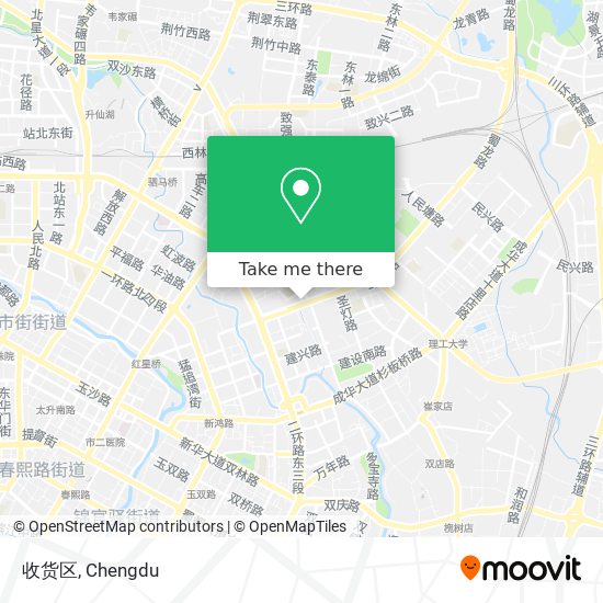 收货区 map