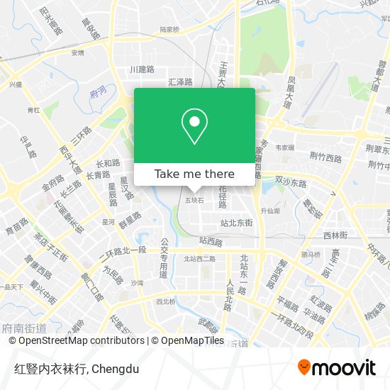 红豎内衣袜行 map