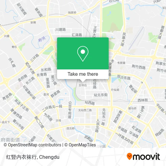 红豎内衣袜行 map