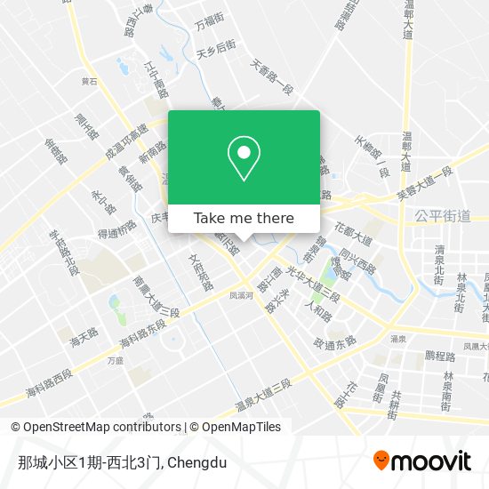 那城小区1期-西北3门 map