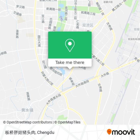 板桥胖娃猪头肉 map