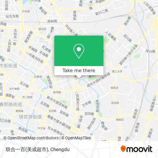 联合一百(美成超市) map