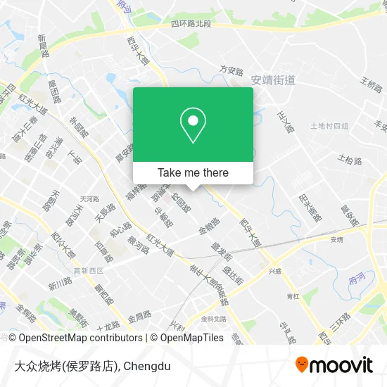 大众烧烤(侯罗路店) map