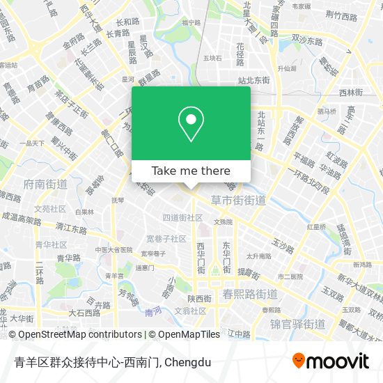 青羊区群众接待中心-西南门 map