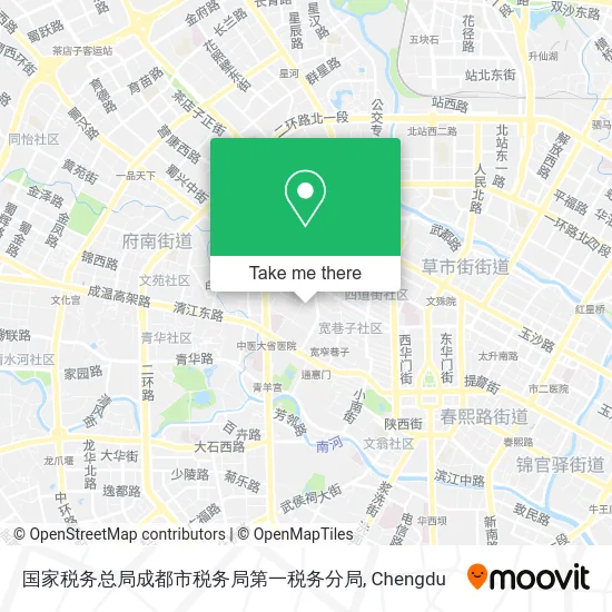 国家税务总局成都市税务局第一税务分局 map
