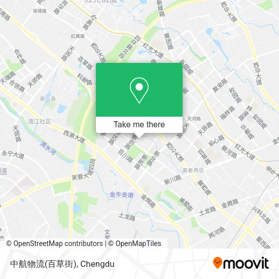 中航物流(百草街) map