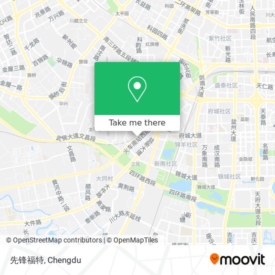 先锋福特 map