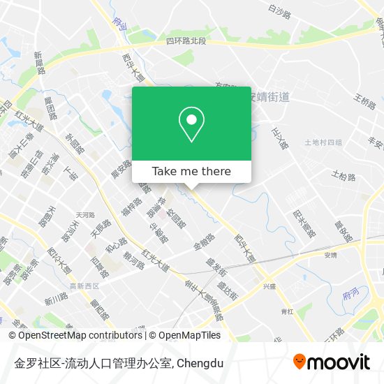 金罗社区-流动人口管理办公室 map