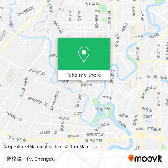警校路一段 map
