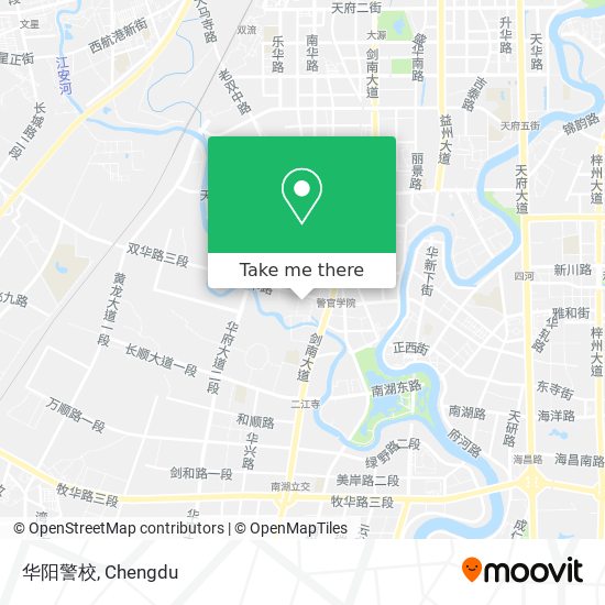 华阳警校 map