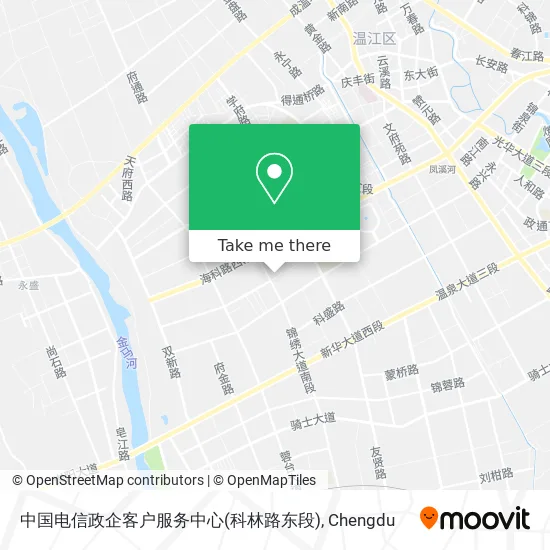 中国电信政企客户服务中心(科林路东段) map