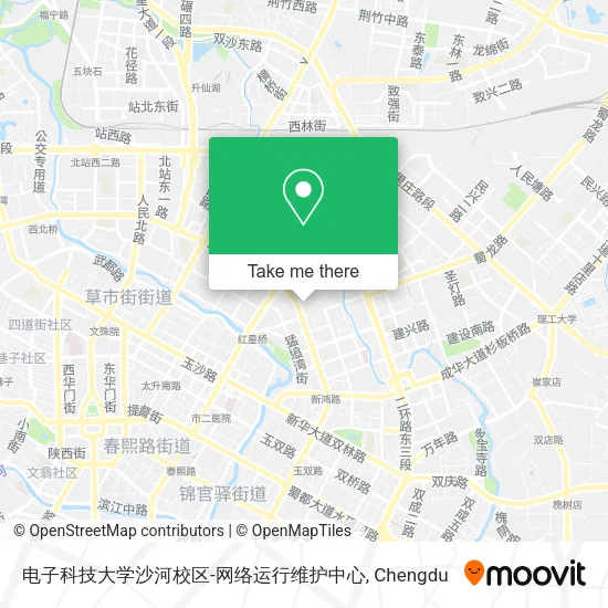 电子科技大学沙河校区-网络运行维护中心 map