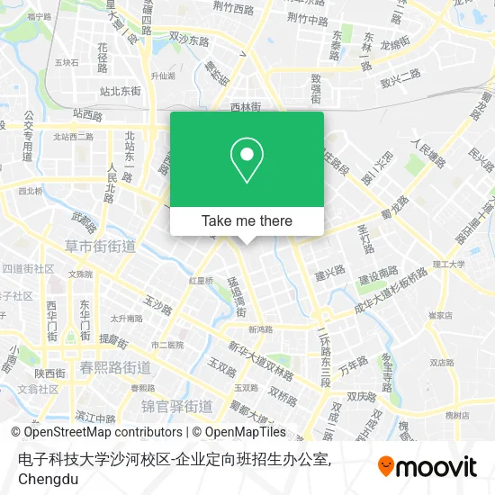 电子科技大学沙河校区-企业定向班招生办公室 map