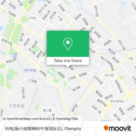 街电(杨小姐螺蛳粉中海国际店) map