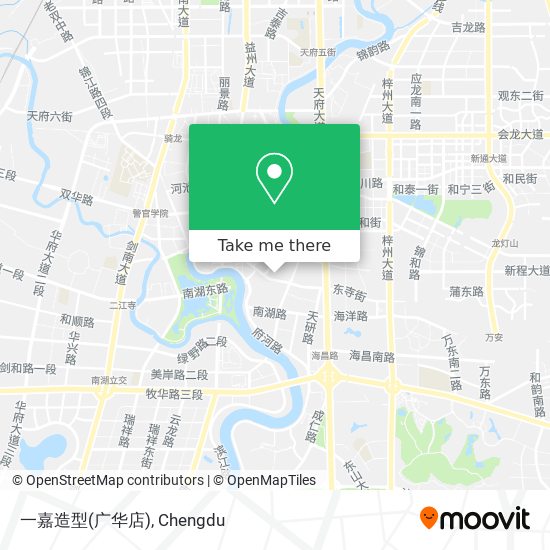 一嘉造型(广华店) map