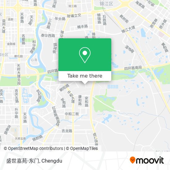 盛世嘉苑-东门 map
