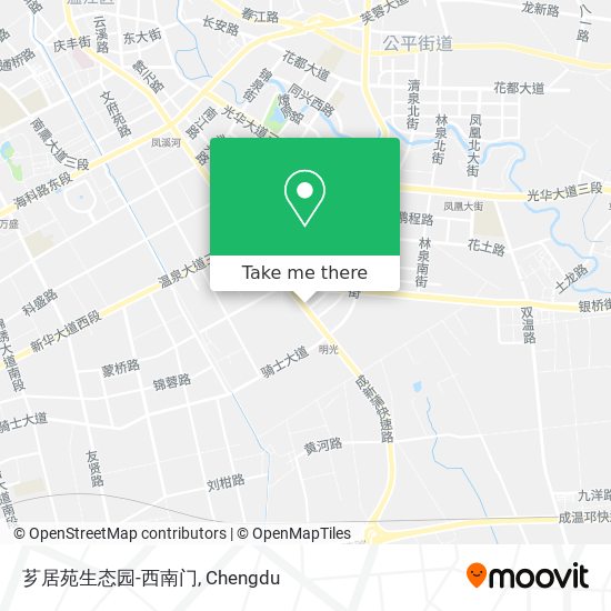 芗居苑生态园-西南门 map