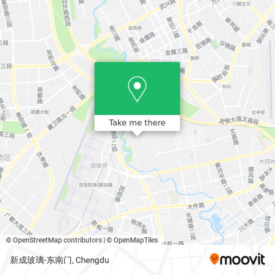 新成玻璃-东南门 map