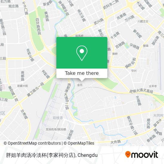 胖姐羊肉汤冷淡杯(李家祠分店) map