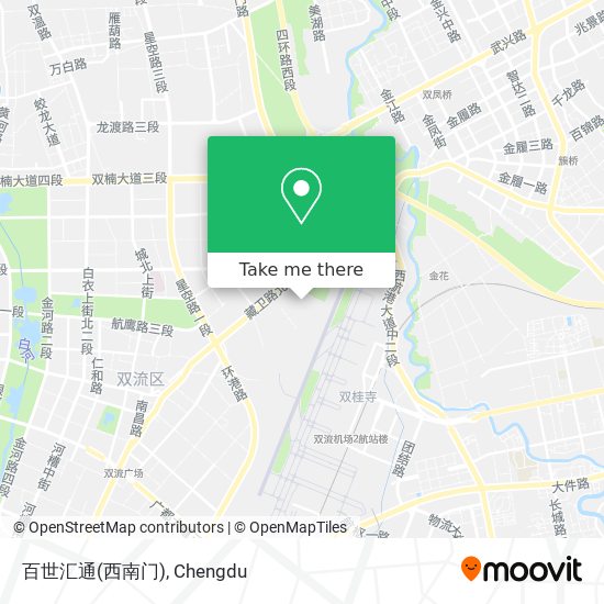 百世汇通(西南门) map