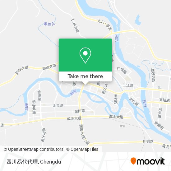 四川易代代理 map