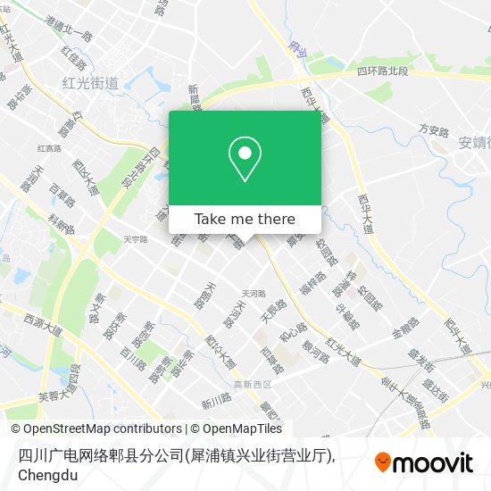 四川广电网络郫县分公司(犀浦镇兴业街营业厅) map
