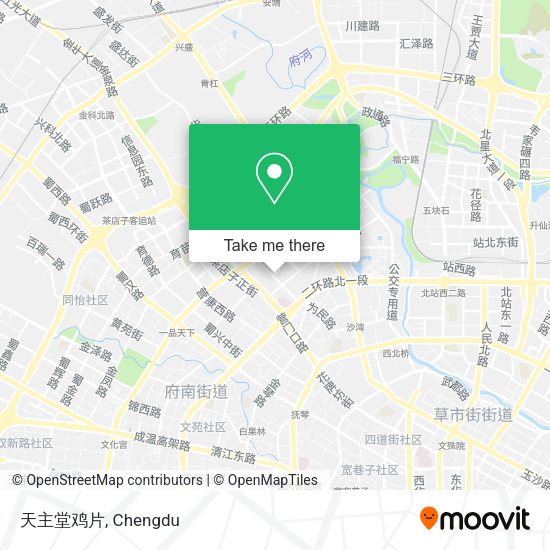 天主堂鸡片 map