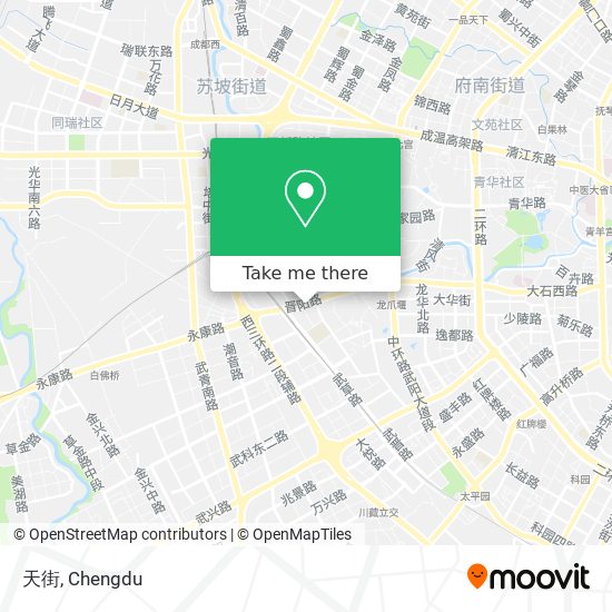 天街 map