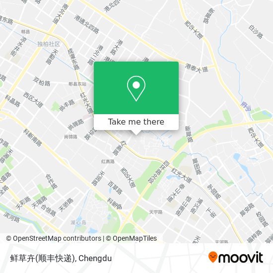 鲜草卉(顺丰快递) map