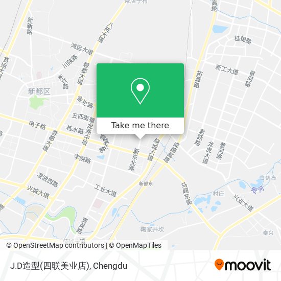 J.D造型(四联美业店) map