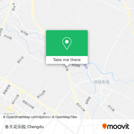 春天花乐园 map