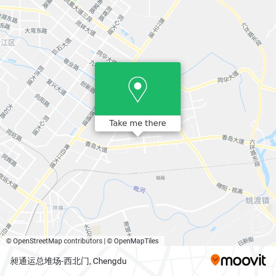 昶通运总堆场-西北门 map
