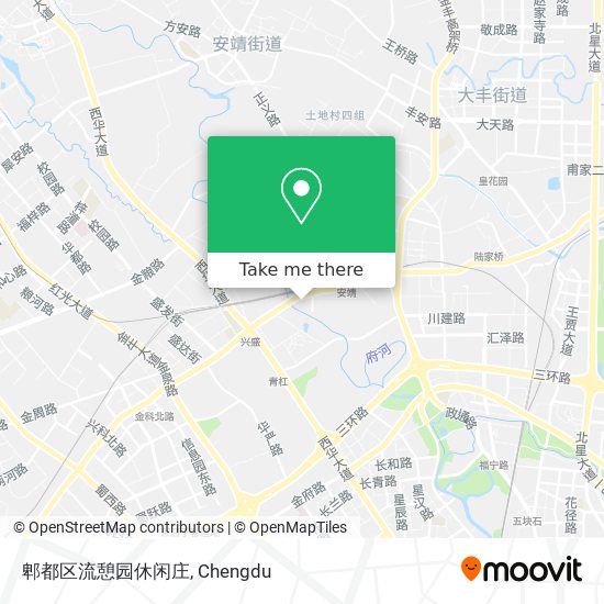 郫都区流憩园休闲庄 map