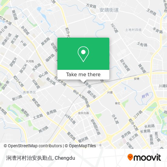 涧漕河村治安执勤点 map
