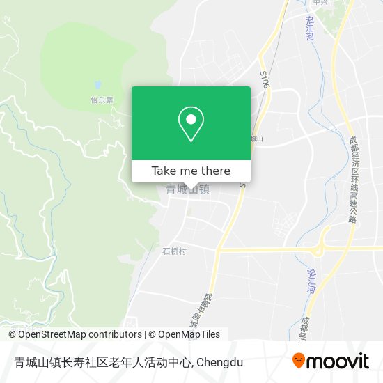 青城山镇长寿社区老年人活动中心 map