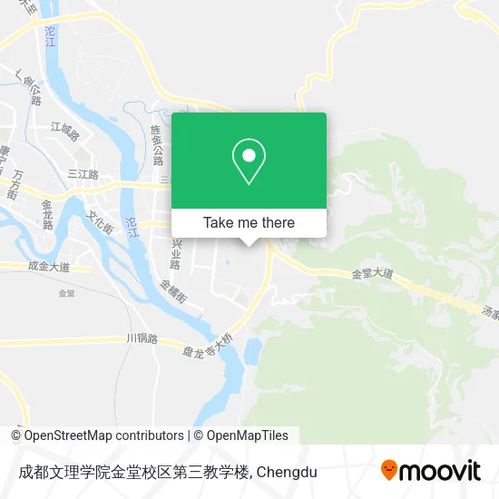 成都文理学院金堂校区第三教学楼 map