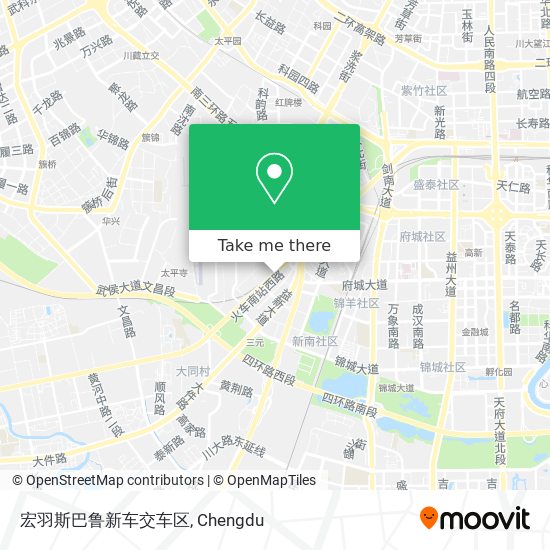 宏羽斯巴鲁新车交车区 map