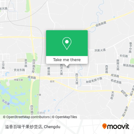 溢香百味干果炒货店 map