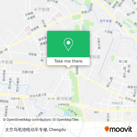 太空鸟电池电动车专修 map