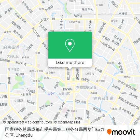 国家税务总局成都市税务局第二税务分局西华门街办公区 map