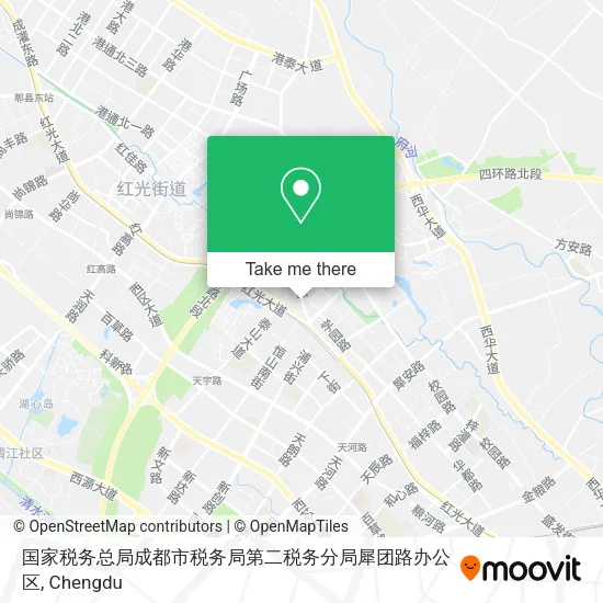 国家税务总局成都市税务局第二税务分局犀团路办公区 map