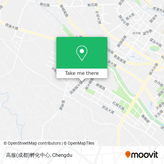 高服(成都)孵化中心 map