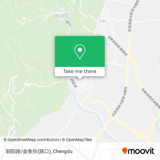 朝阳路/金鱼街(路口) map