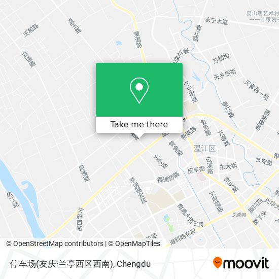 停车场(友庆·兰亭西区西南) map