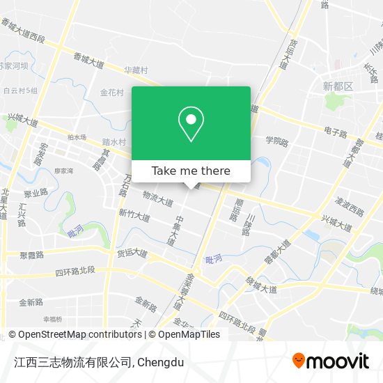 江西三志物流有限公司 map