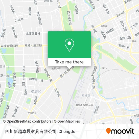 四川新越卓晨家具有限公司 map